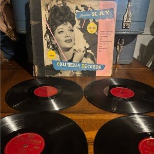 Beatrice Kay Sings" Columbia Records 4-record set containing 10-inch 78 RPM
